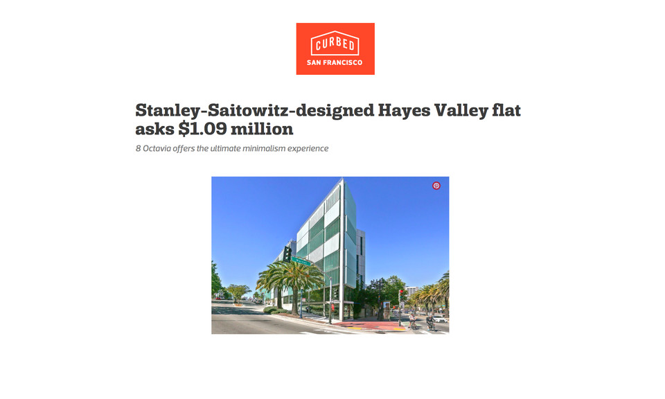 Stanley-Saitowitz-designed Hayes Valley Flat Asks $1.09 Million Image-1