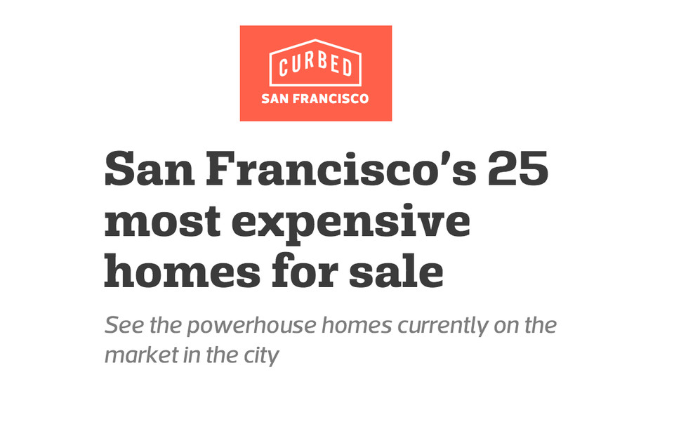 Top 25 Homes for Sale in the Bay Area