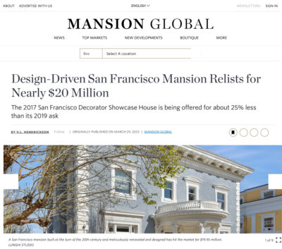San Francisco CA Mansion