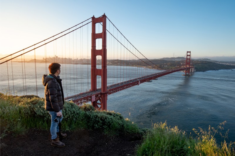 The Golden Gate Bridge